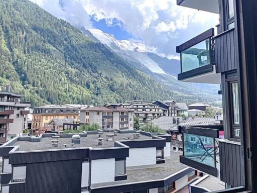 Studio Dent Du Caiman, Chamonix Hyper Centre, Parking, Vue Mont Blanc 외부 사진