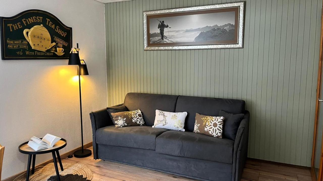 Studio Dent Du Caiman, Chamonix Hyper Centre, Parking, Vue Mont Blanc 외부 사진